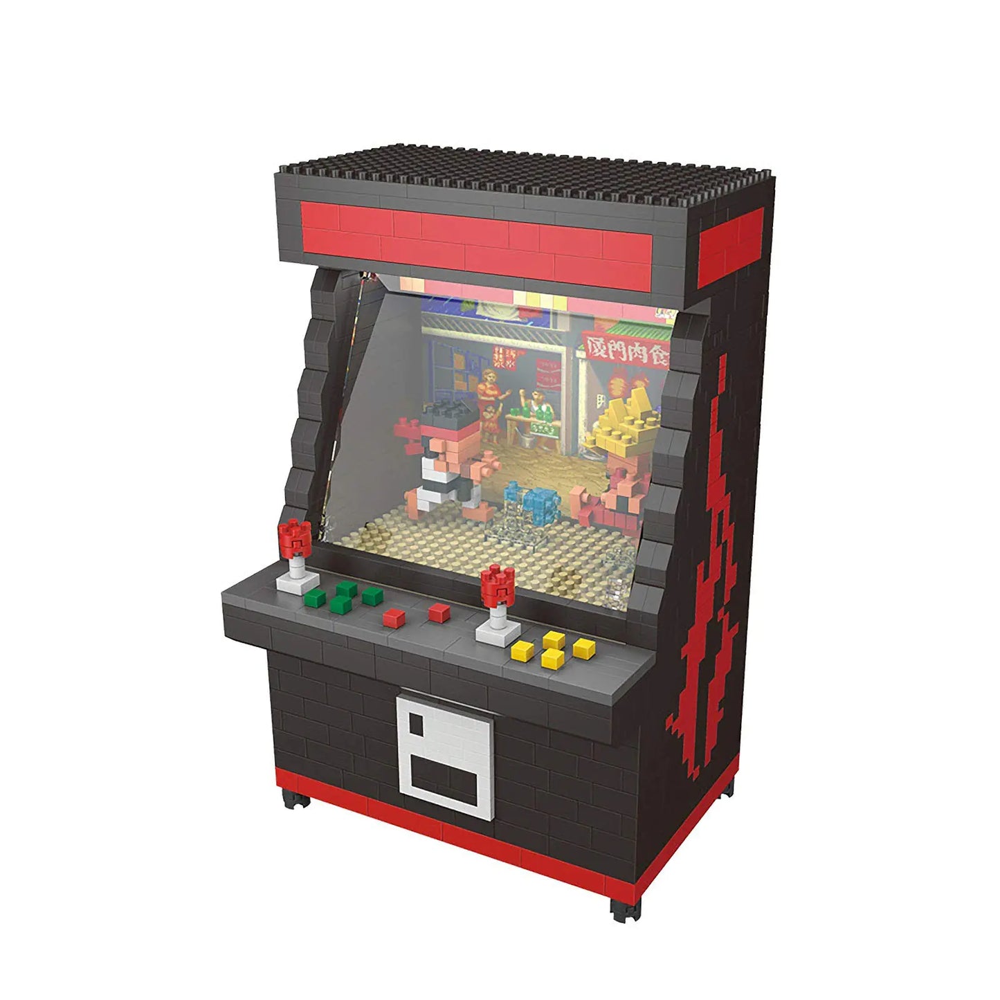 Fighter Game Micro Blocks for Kids or Adult GiftsMicro Block Building Set DIY Bricks Toy for Intelligence Education(1060PCS)